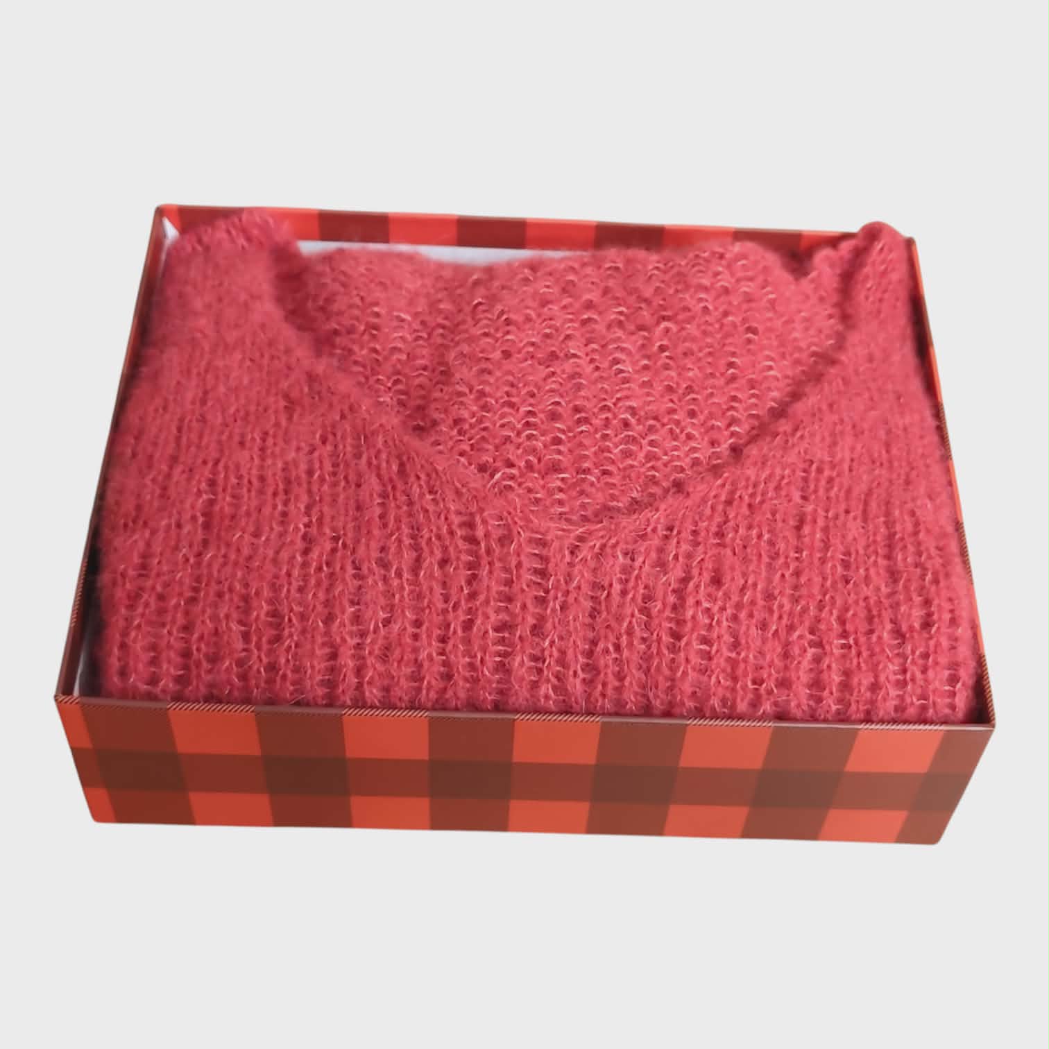 Adriana - Hand-knitted alpaca and silk sweater